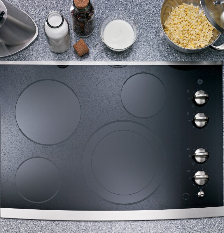 30" Built-In Electric Cooktop JP356SMSS, product image 2 of 4