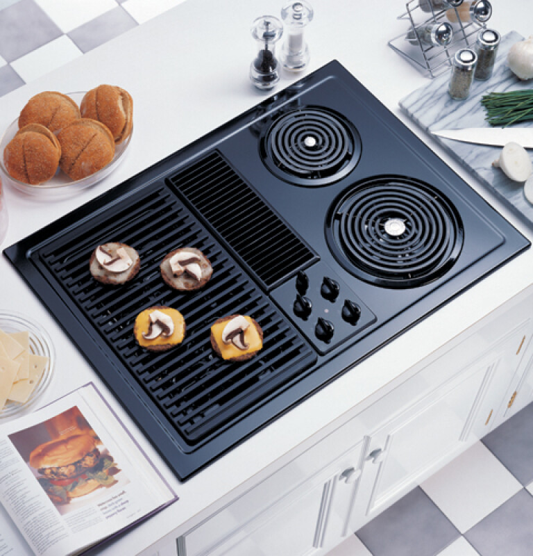 30" Select-Top Modular Downdraft Cooktop JP385BDBB