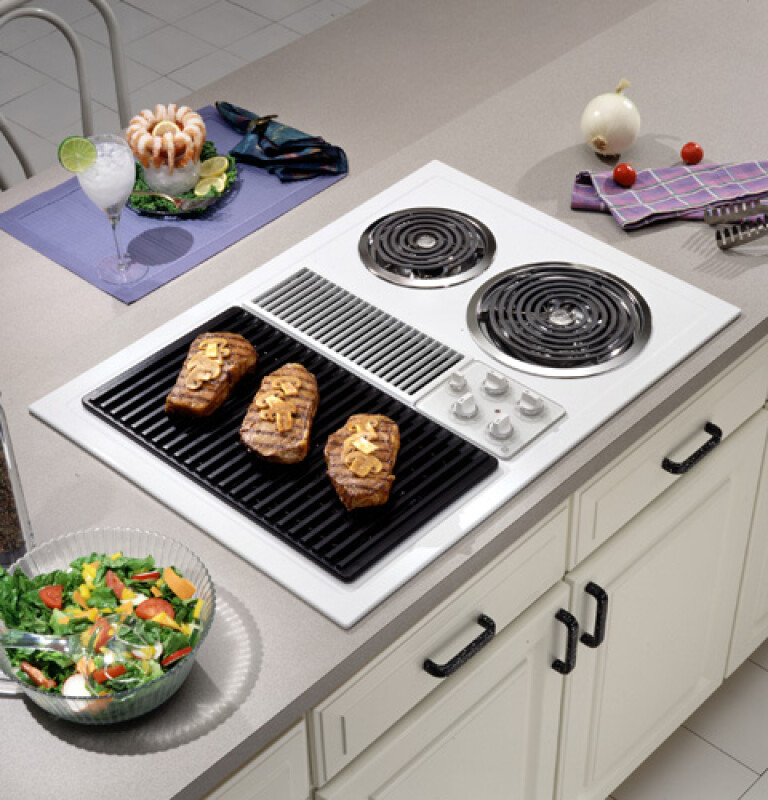30" Select-Top Modular Downdraft Cooktop JP385WVWW
