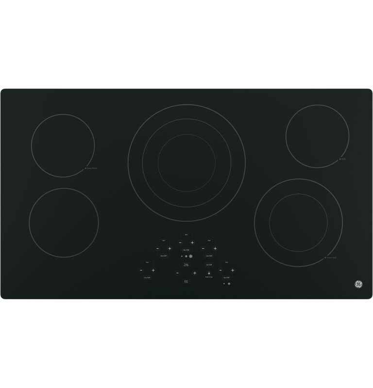36" Built-In Touch Control Electric Cooktop JP5036DJBB