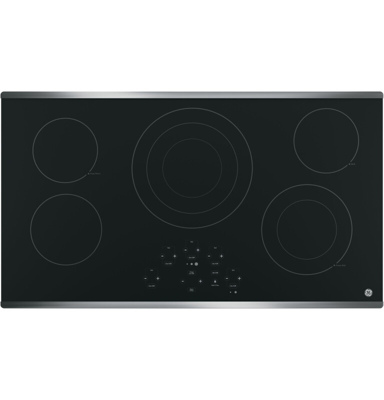 36" Built-In Touch Control Electric Cooktop JP5036SJSS