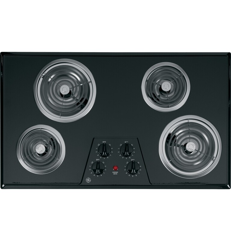 36" Built-In Electric Cooktop JP626BKBB, product image 2 of 6