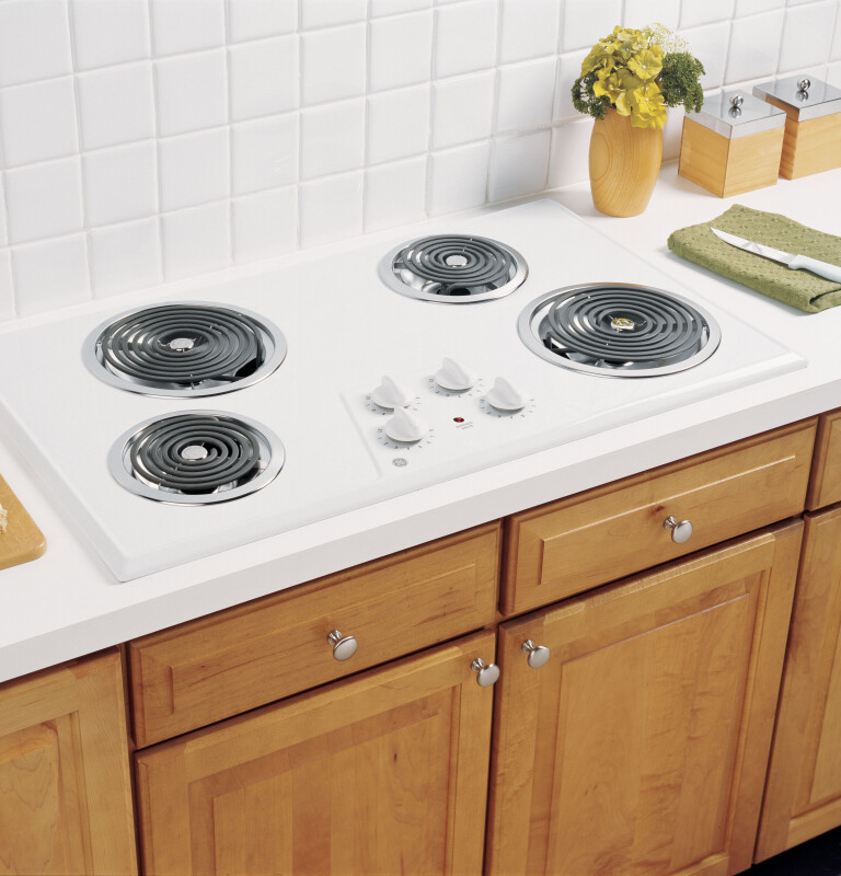 36" Built-In Electric Cooktop JP626WKWW