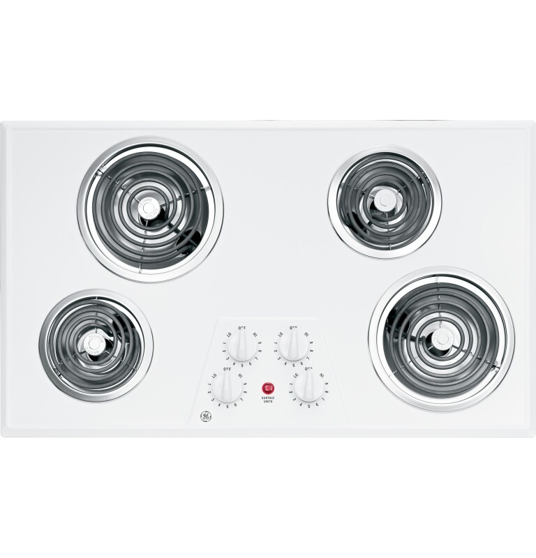 36" Built-In Electric Cooktop JP626WKWW, product image 2 of 7