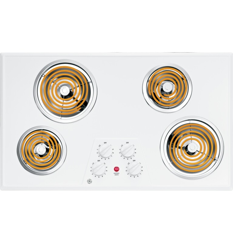 36" Built-In Electric Cooktop JP626WKWW, product image 5 of 7