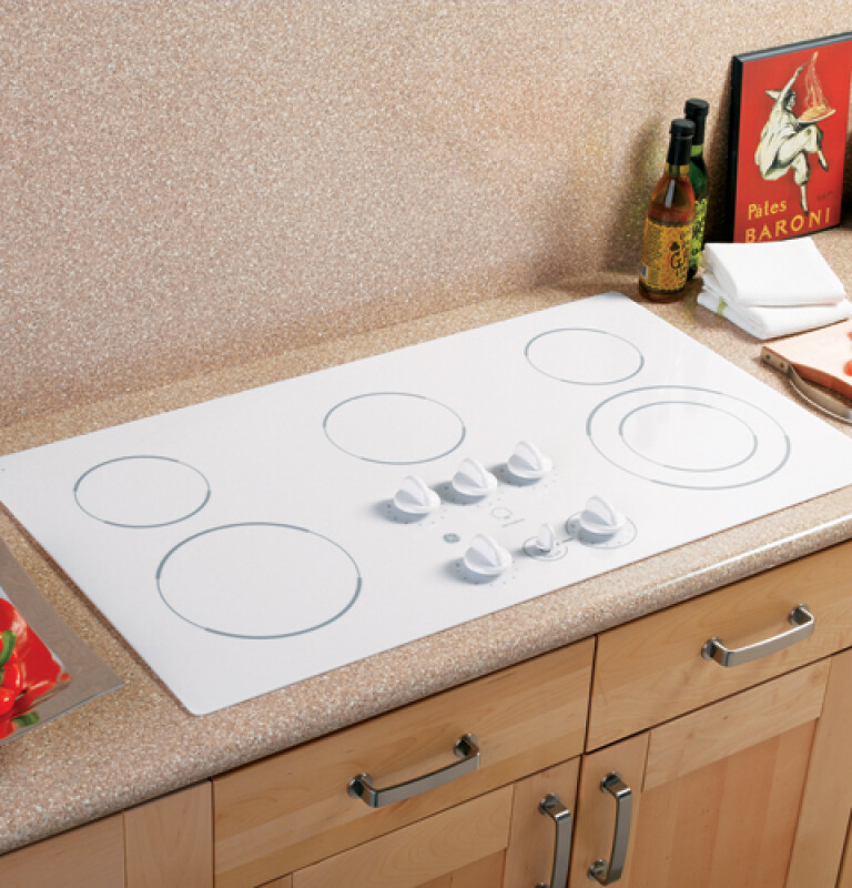 36" Built-In Electric Cooktop JP655TKWW