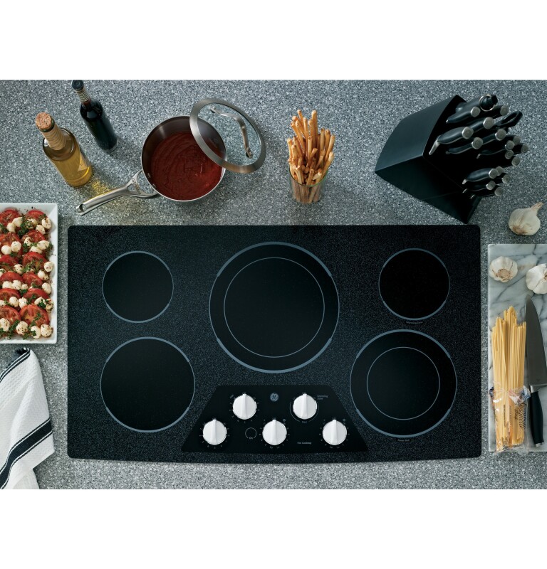 36" Built-In Electric Cooktop JP656DDWW