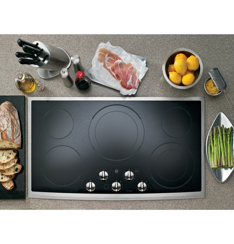 36" Built-In Electric Cooktop JP656SDSS