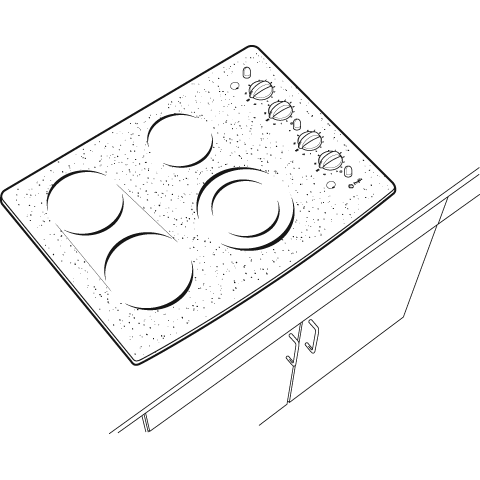 30" Built-In CleanDesign Electric Cooktop JP930KKCC