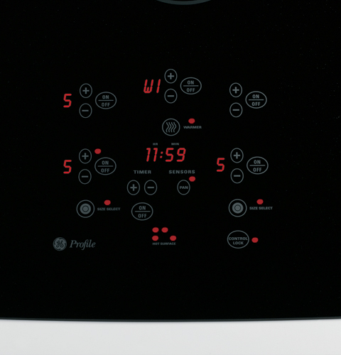 36" Built-In CleanDesign Cooktop JP980BKBB
