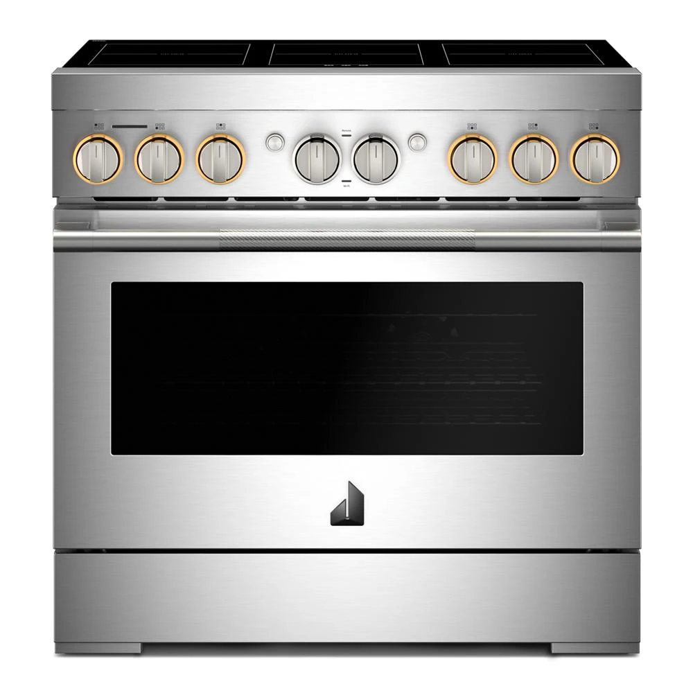 NOIR™ 36" Induction Professional-Style Range JPIFC736RM