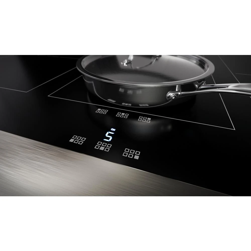 RISE™ 48" Induction Professional-Style Range with Chrome-Infused Griddle JPIGC748RL