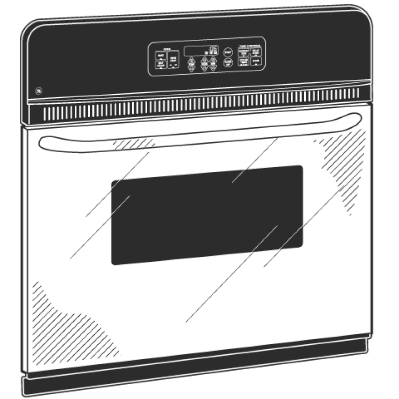 24" Electric Single Standard Clean Wall Oven view 6