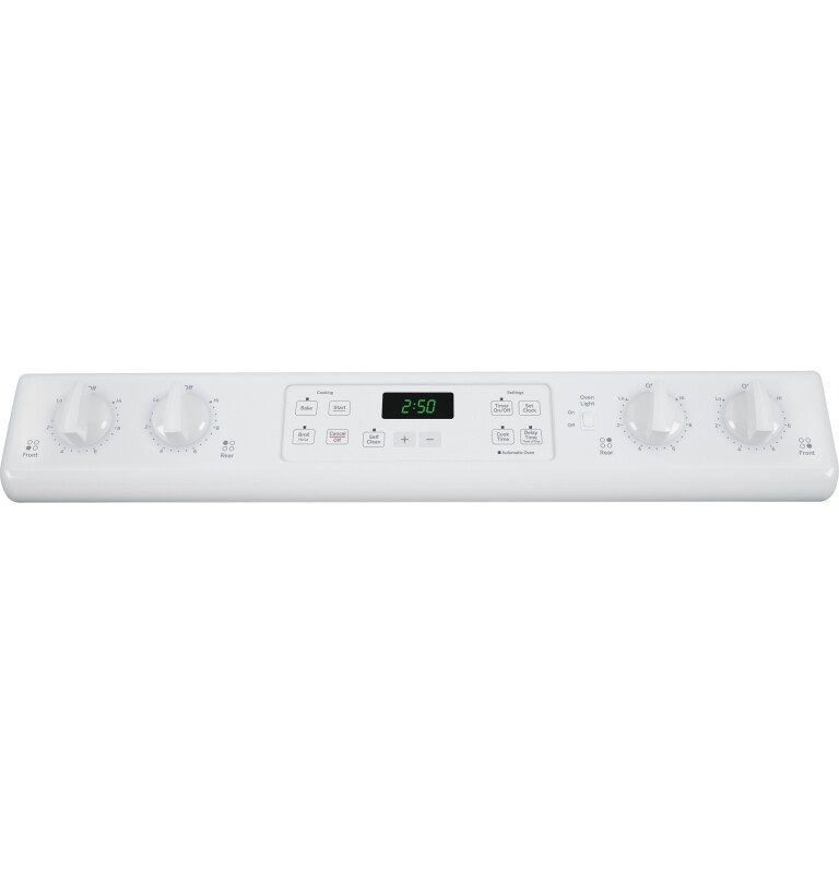 30" Slide-In Front Control Electric Range JS250DFWW