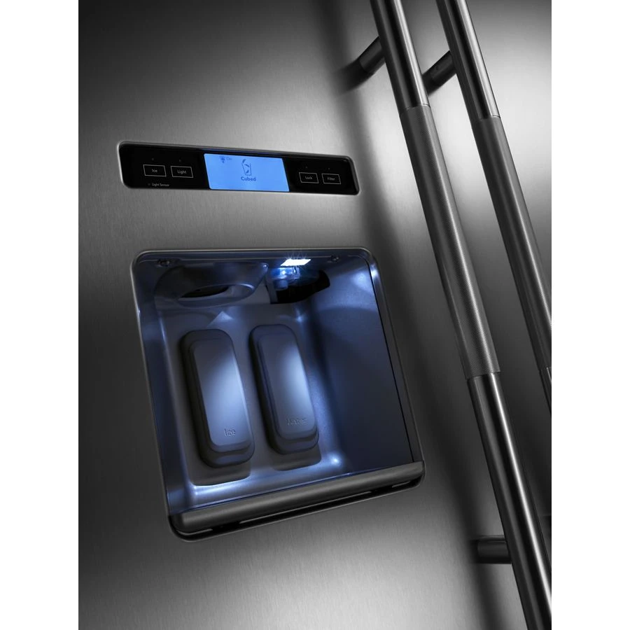 42" Built-In Side-by-Side Refrigerator with Water Dispenser JS42PPDUDE, product image 4 of 6