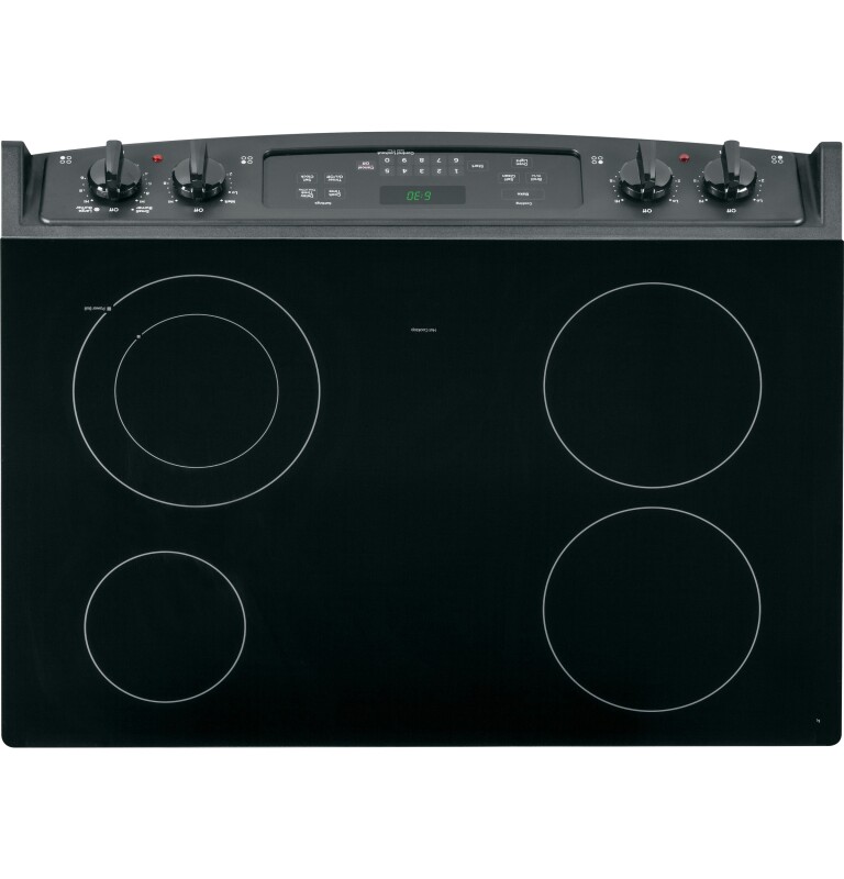 30" Slide-In Front Control Electric Range JS630DFBB, product image 5 of 9