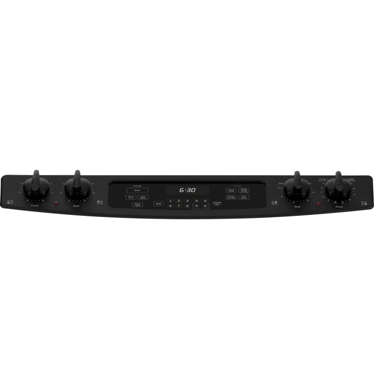 30" Slide-In Front Control Electric Range JS630DFBB, product image 6 of 9