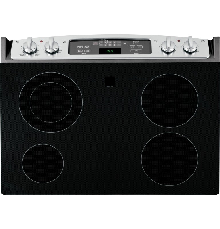 30" Slide-In Front Control Electric Range JS630SFSS, product image 3 of 10