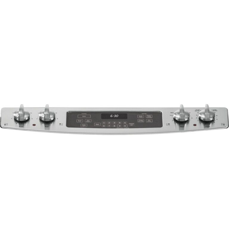 30" Slide-In Front Control Electric Range JS630SFSS, product image 7 of 10