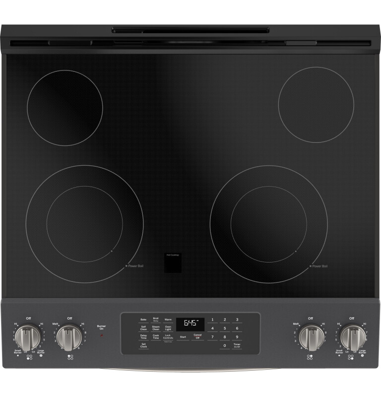 30" Slide-In Electric Range JS645FLDS, product image 6 of 12