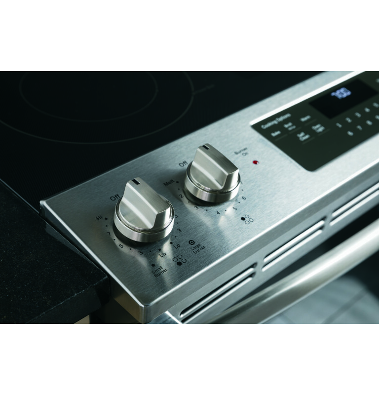 30" Slide-In Electric Range JS645SLSS