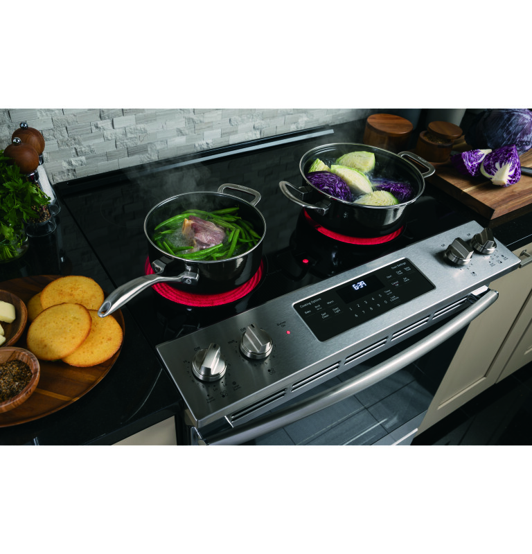 30" Slide-In Electric Range JS645SLSS