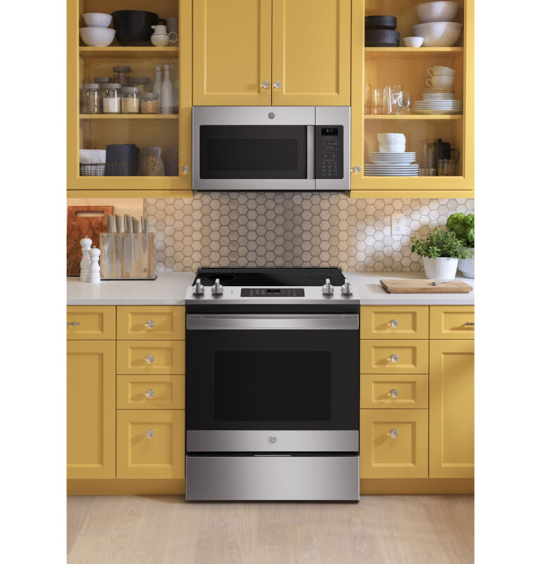 30" Slide-In Electric Range JS645SLSS