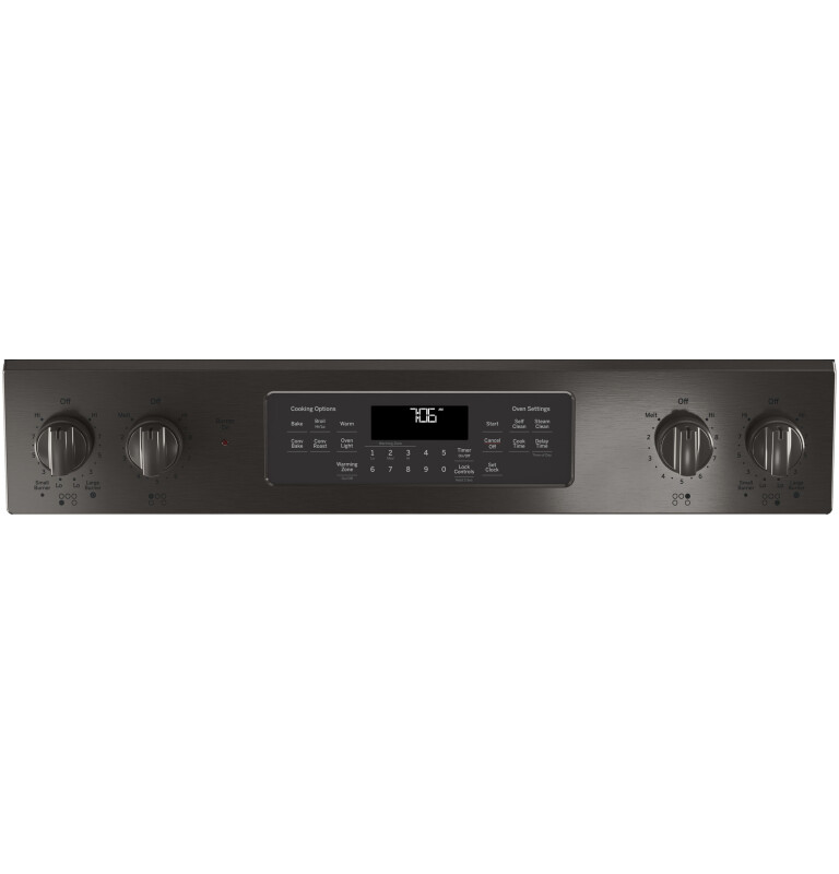 30" Slide-In Electric Convection Range JS760BLTS