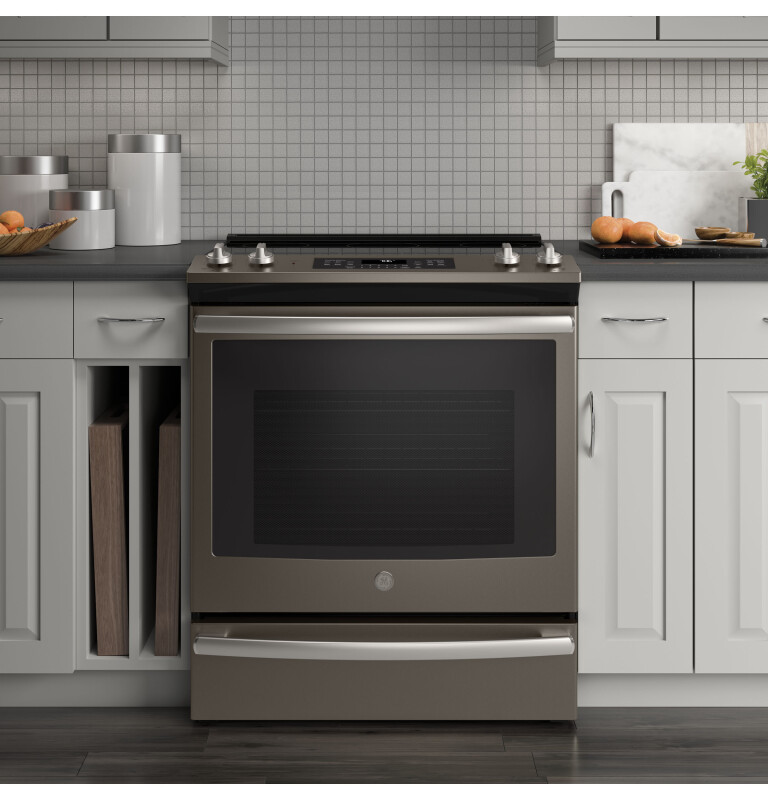 30" Slide-In Electric Convection Range JS760ELES