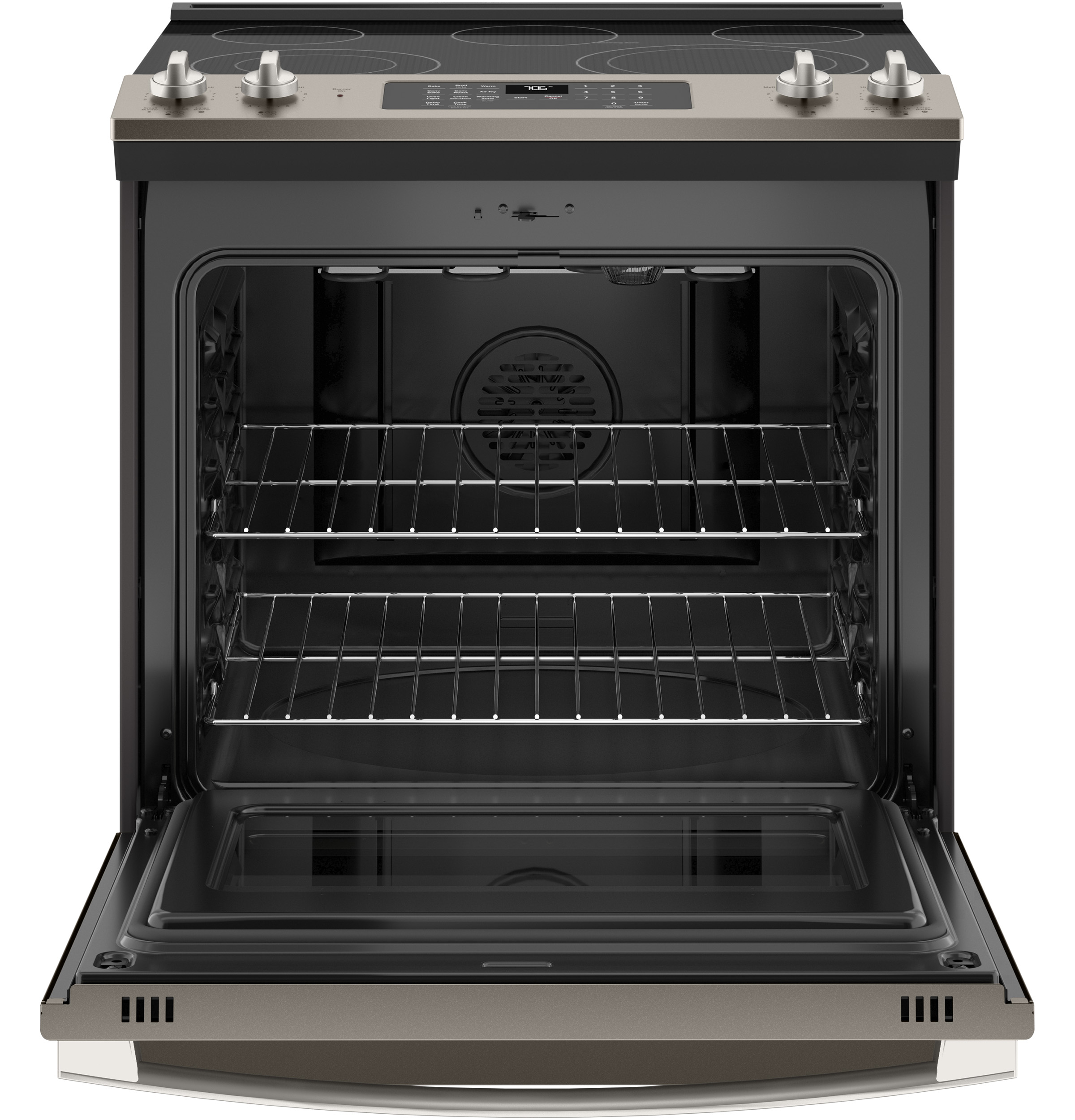 30" Slide-In Electric Convection Range with No Preheat Air Fry JS760EPES, product image 2 of 16