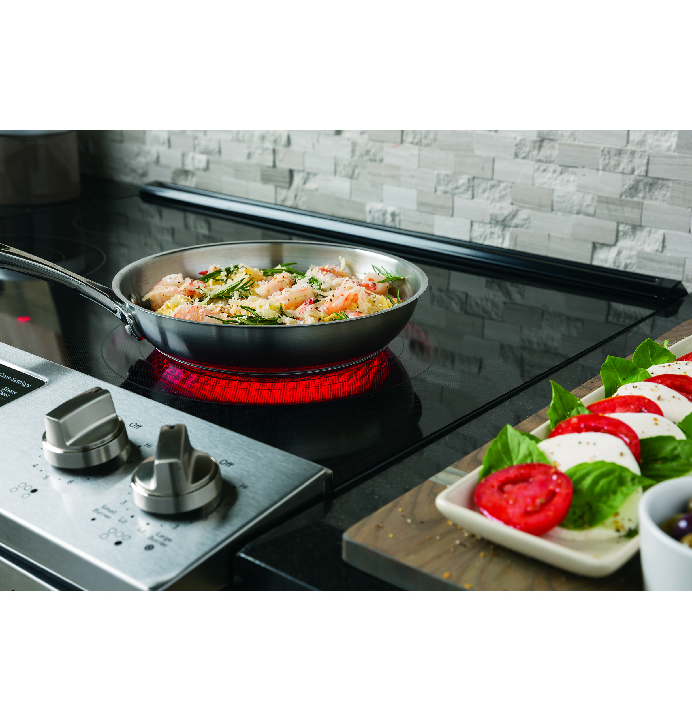 30" Slide-In Electric Convection Range with No Preheat Air Fry JS760EPES, product image 8 of 16