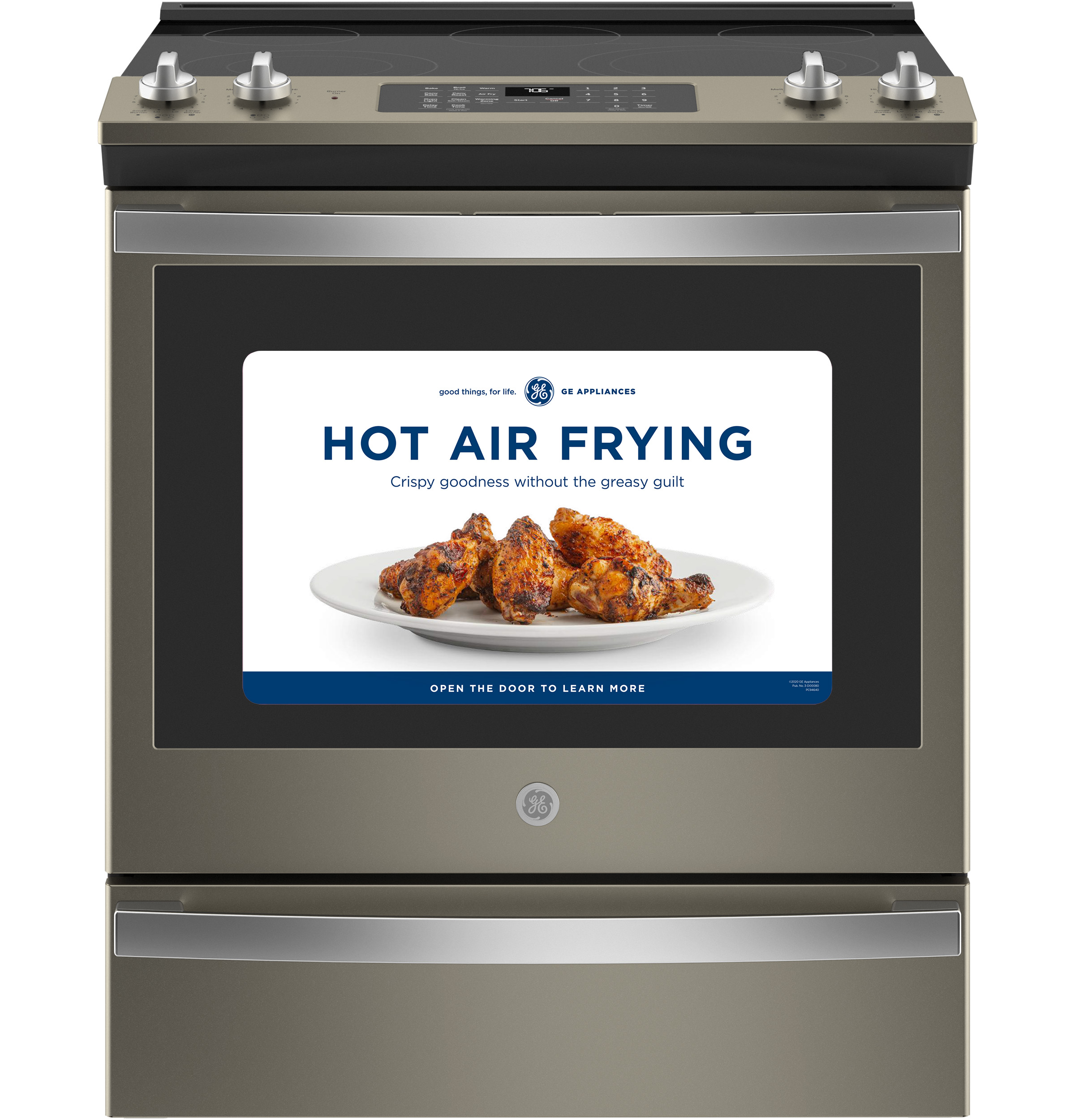 30" Slide-In Electric Convection Range with No Preheat Air Fry JS760EPES, product image 13 of 16