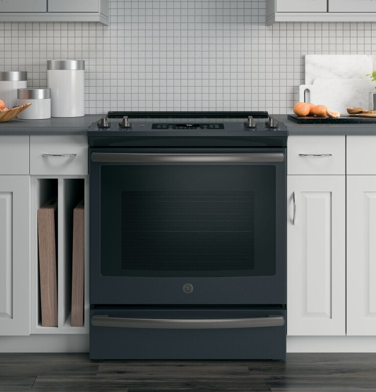 30" Slide-In Electric Convection Range JS760FLDS