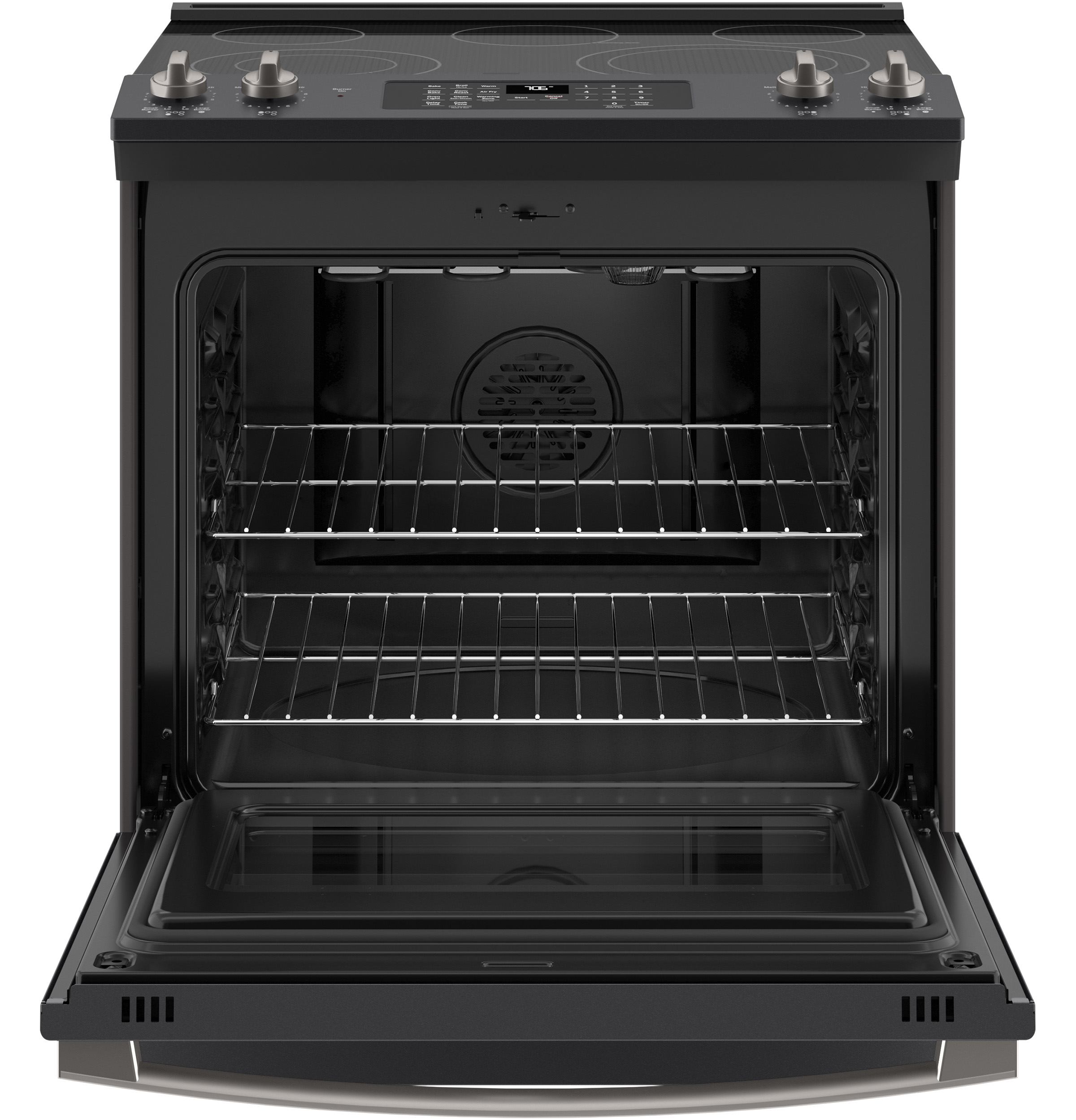 30" Slide-In Electric Convection Range with No Preheat Air Fry JS760FPDS, product image 2 of 16