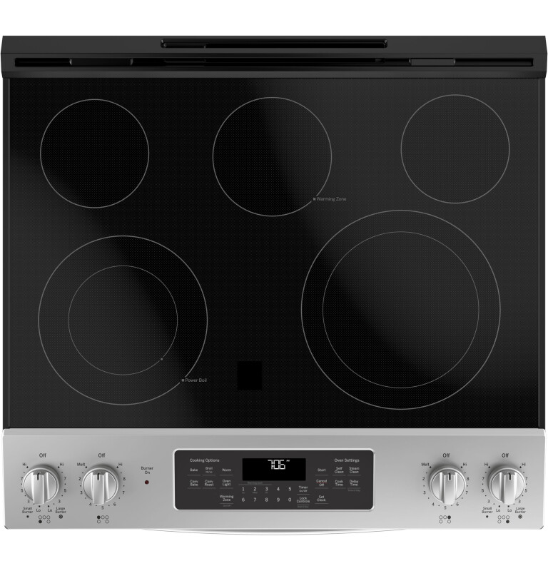 30" Slide-In Electric Convection Range JS760SLSS