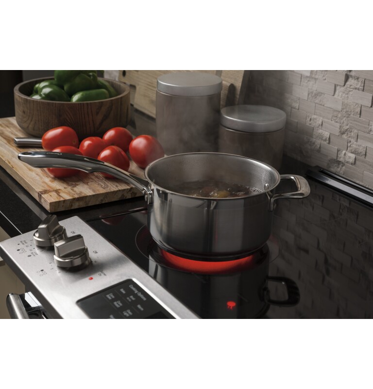 30" Slide-In Electric Convection Range JS760SLSS
