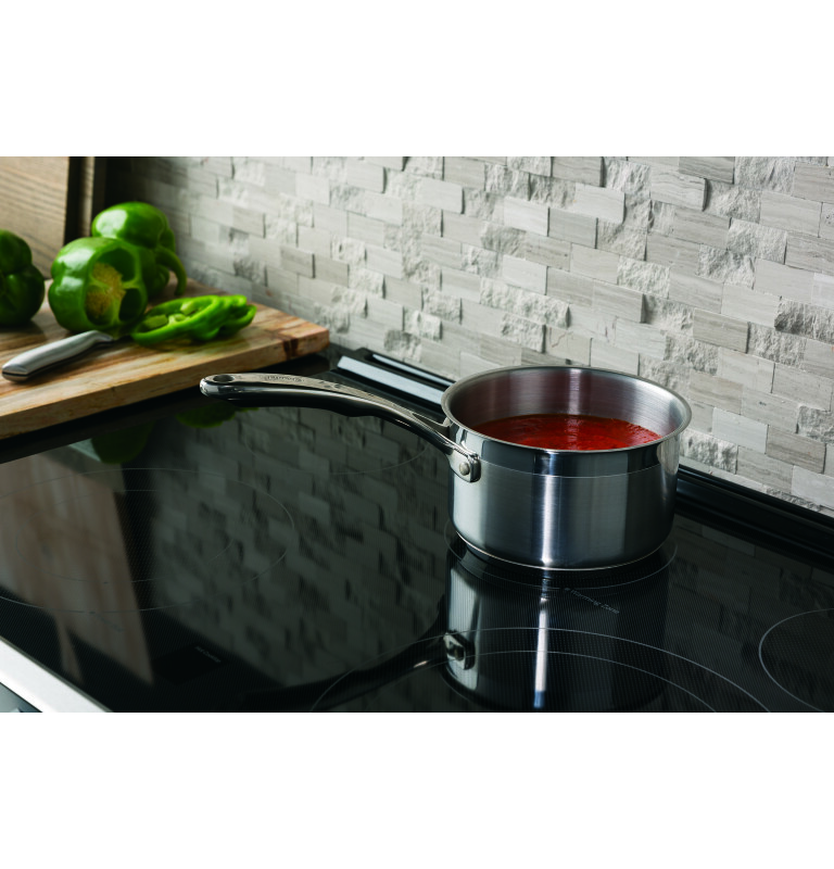 30" Slide-In Electric Convection Range with No Preheat Air Fry JS760SPSS
