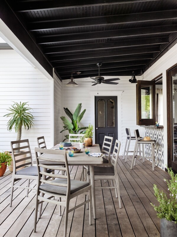 Delano Outdoor Bar + Counter Stool - JSOL-022A JSOL022A