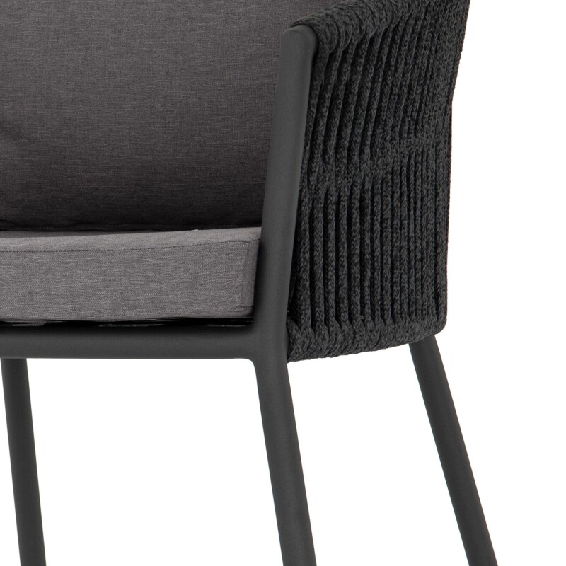 Porto Outdoor Dining Chair - JSOL-09705K-562 JSOL09705K562