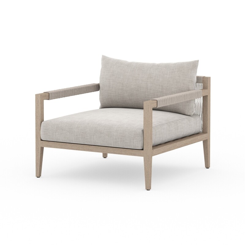 Sherwood Outdoor Chair, Washed Brown - JSOL-10002K-561 JSOL10002K561