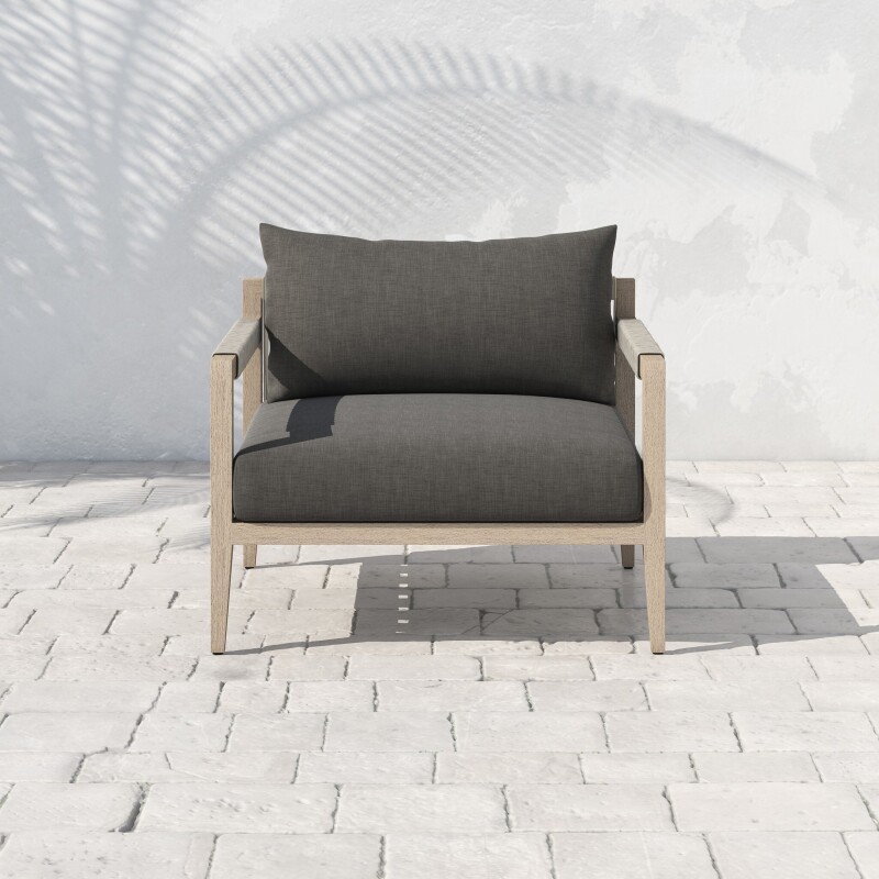 Sherwood Outdoor Chair, Washed Brown - JSOL-10002K-561 JSOL10002K561
