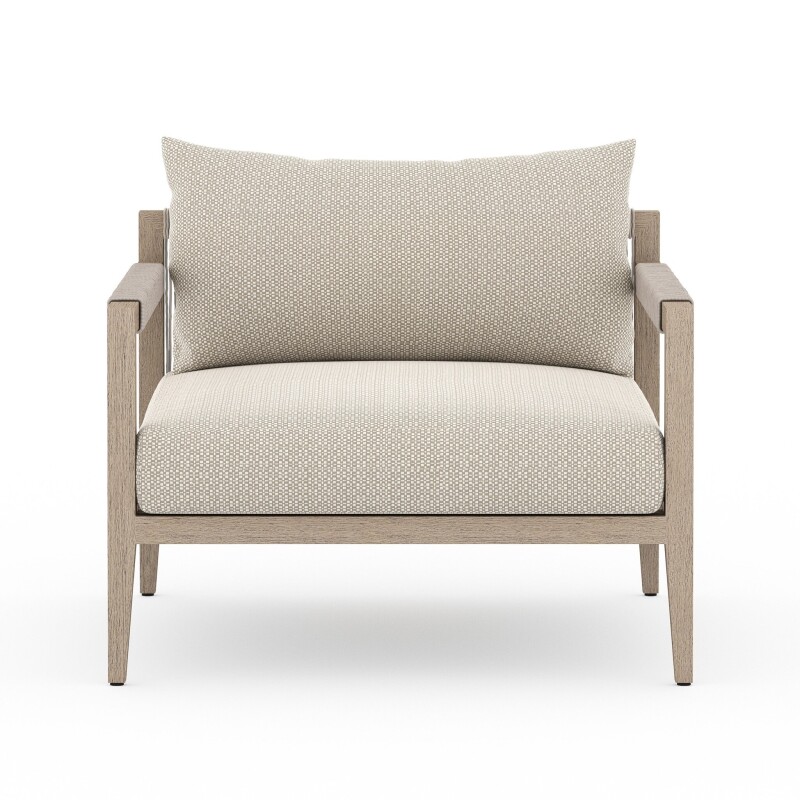 Sherwood Outdoor Chair, Washed Brown - JSOL-10002K-971 JSOL10002K971