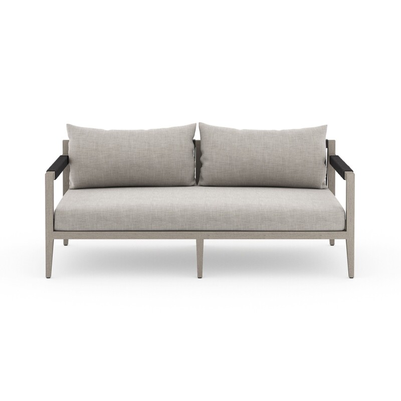 Sherwood Outdoor Sofa, Weathered Grey - JSOL-10101K-561 JSOL10101K561