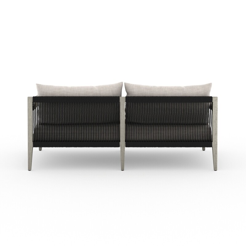 Sherwood Outdoor Sofa, Weathered Grey - JSOL-10101K-561 JSOL10101K561