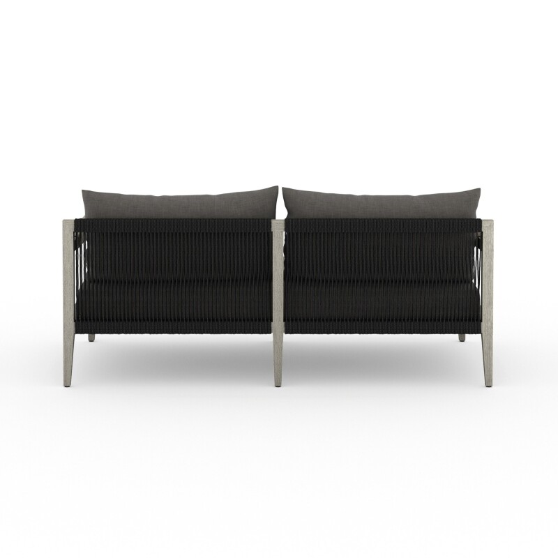 Sherwood Outdoor Sofa, Weathered Grey - JSOL-10101K-562 JSOL10101K562