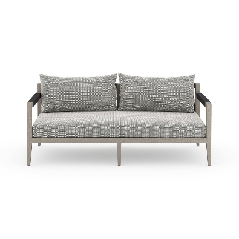 Sherwood Outdoor Sofa, Weathered Grey - JSOL-10101K-970 JSOL10101K970