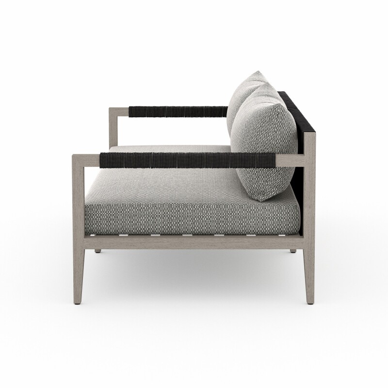 Sherwood Outdoor Sofa, Weathered Grey - JSOL-10101K-970 JSOL10101K970