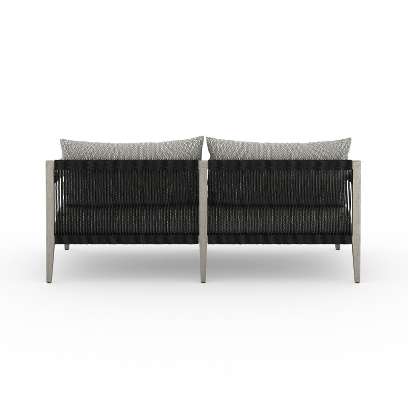 Sherwood Outdoor Sofa, Weathered Grey - JSOL-10101K-970 JSOL10101K970