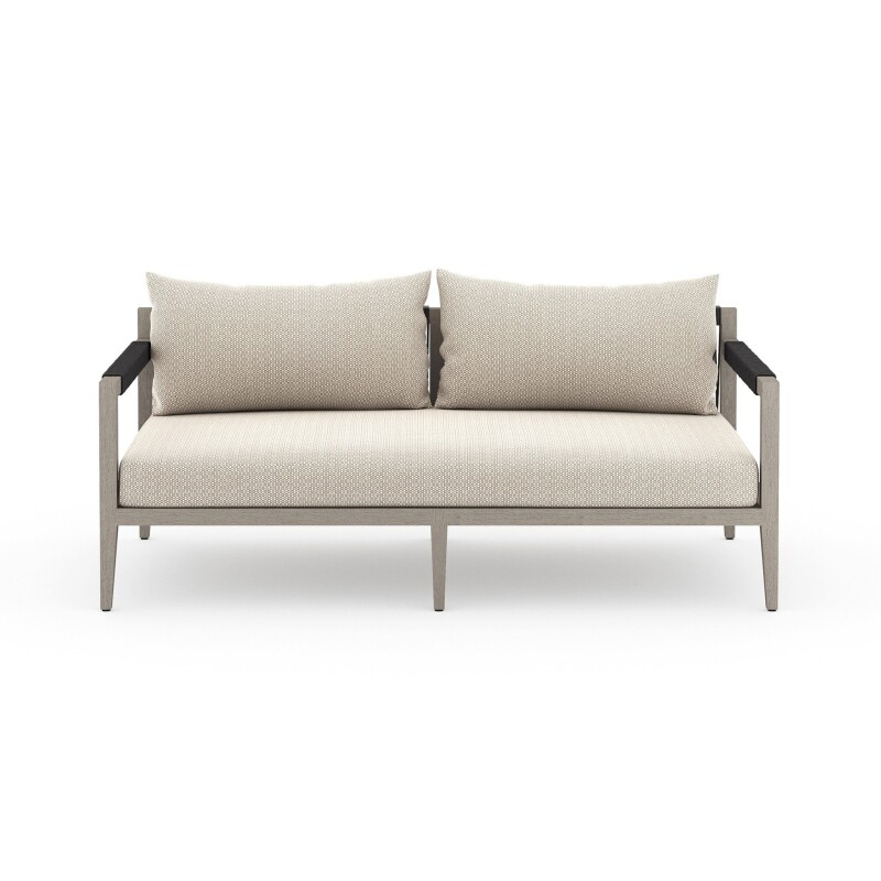 Sherwood Outdoor Sofa, Weathered Grey - JSOL-10101K-971 JSOL10101K971