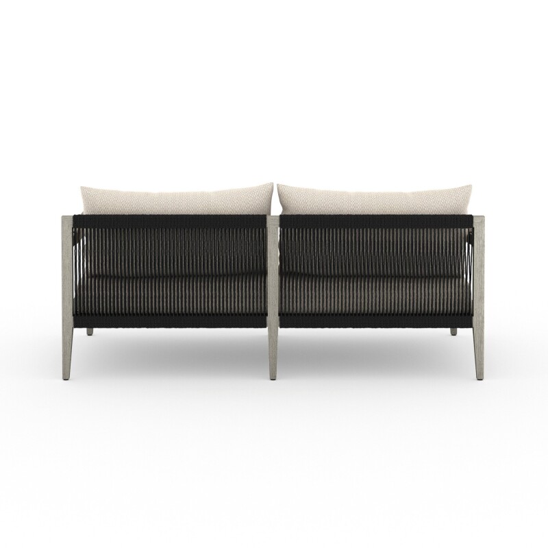 Sherwood Outdoor Sofa, Weathered Grey - JSOL-10101K-971 JSOL10101K971